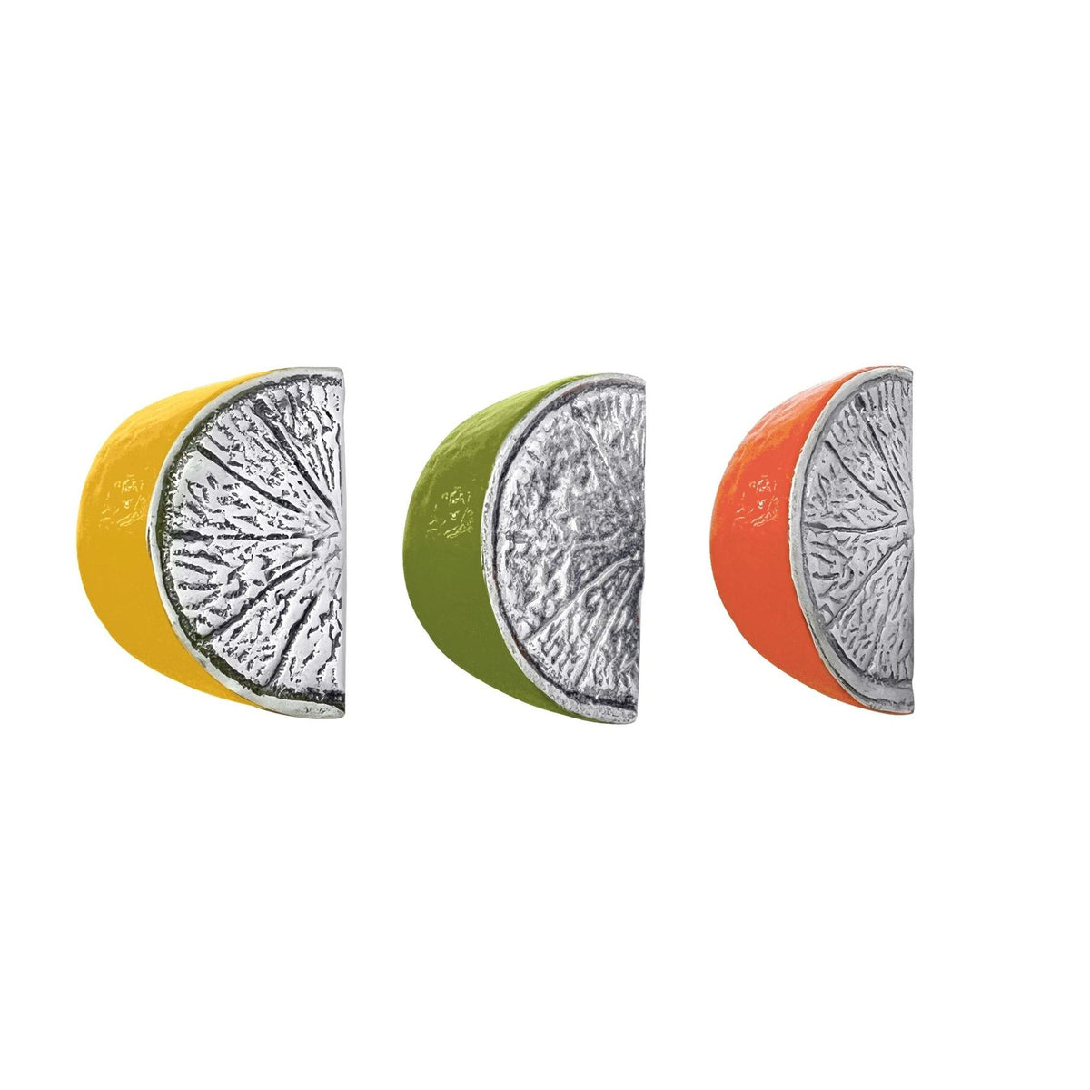 Citrus Slice Napkin Weight Set of 3