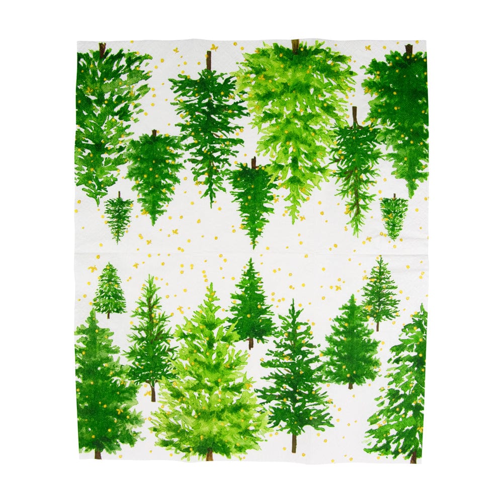 White Christmas Guest Towel Napkins