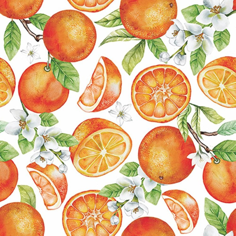Juicy Oranges Cocktail Napkin
