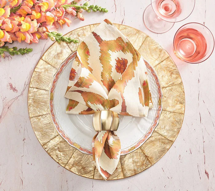 Watercolor Ikat Napkin