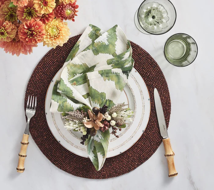 Watercolor Ikat Napkin