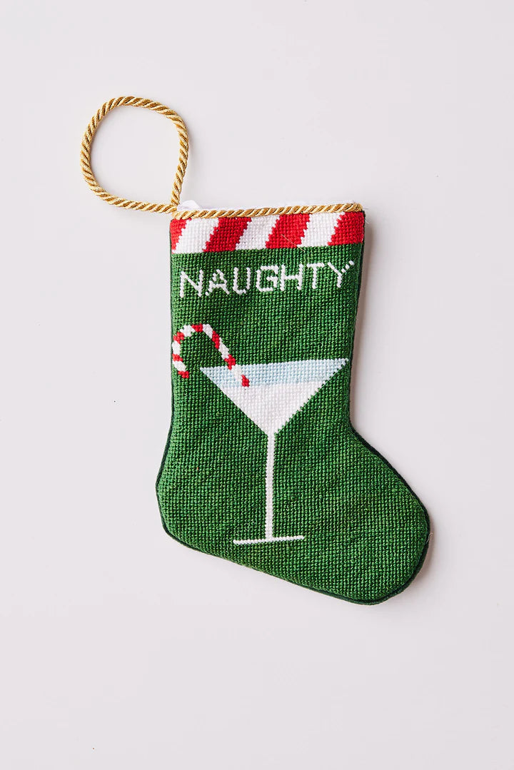 Naughty Martini Bauble Stocking