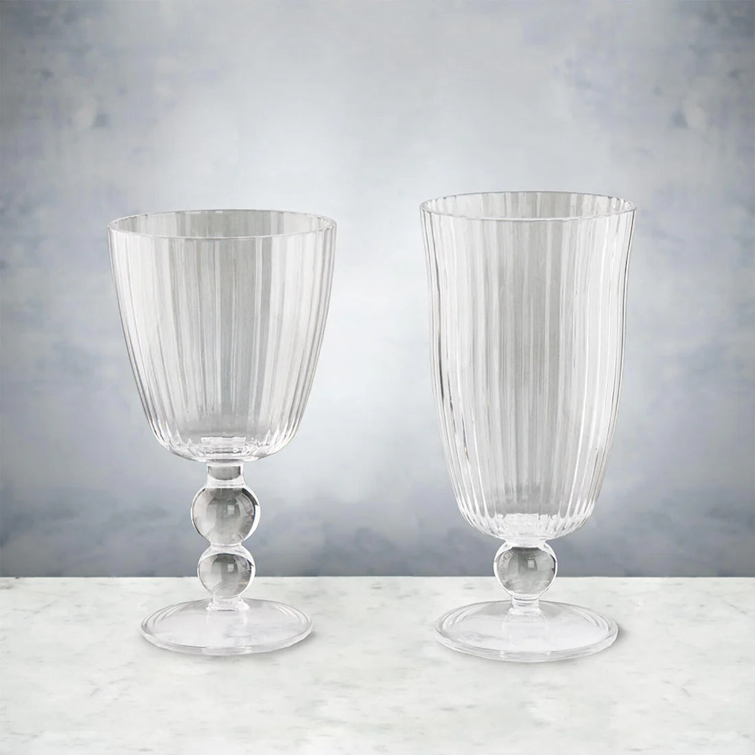 VIDA Acrylic All Purpose Set of 4 (Clear)