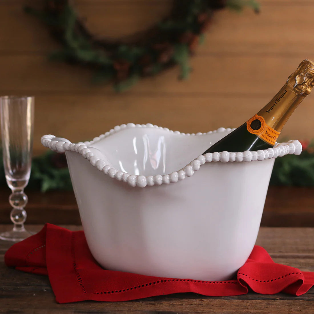 VIDA Alegria Ice Bucket (White)