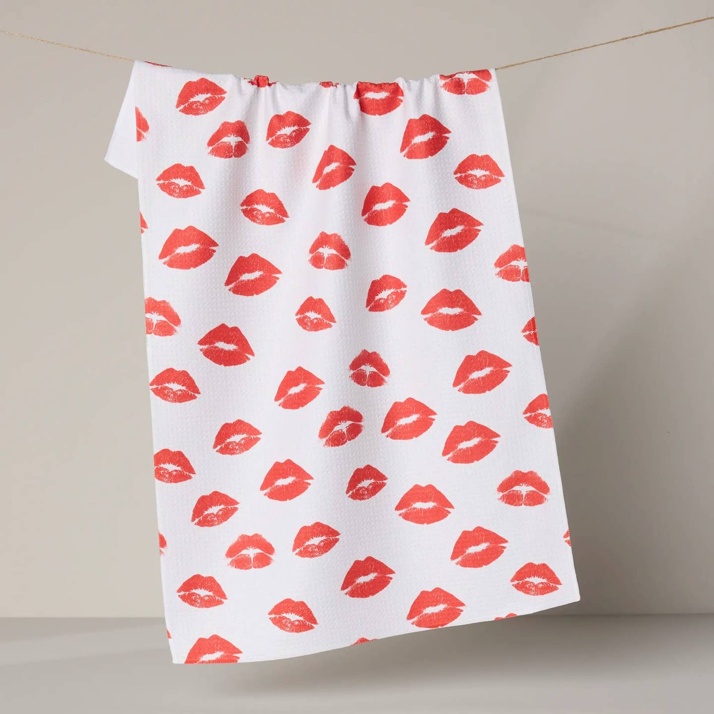Muchos Besos Tea Towel