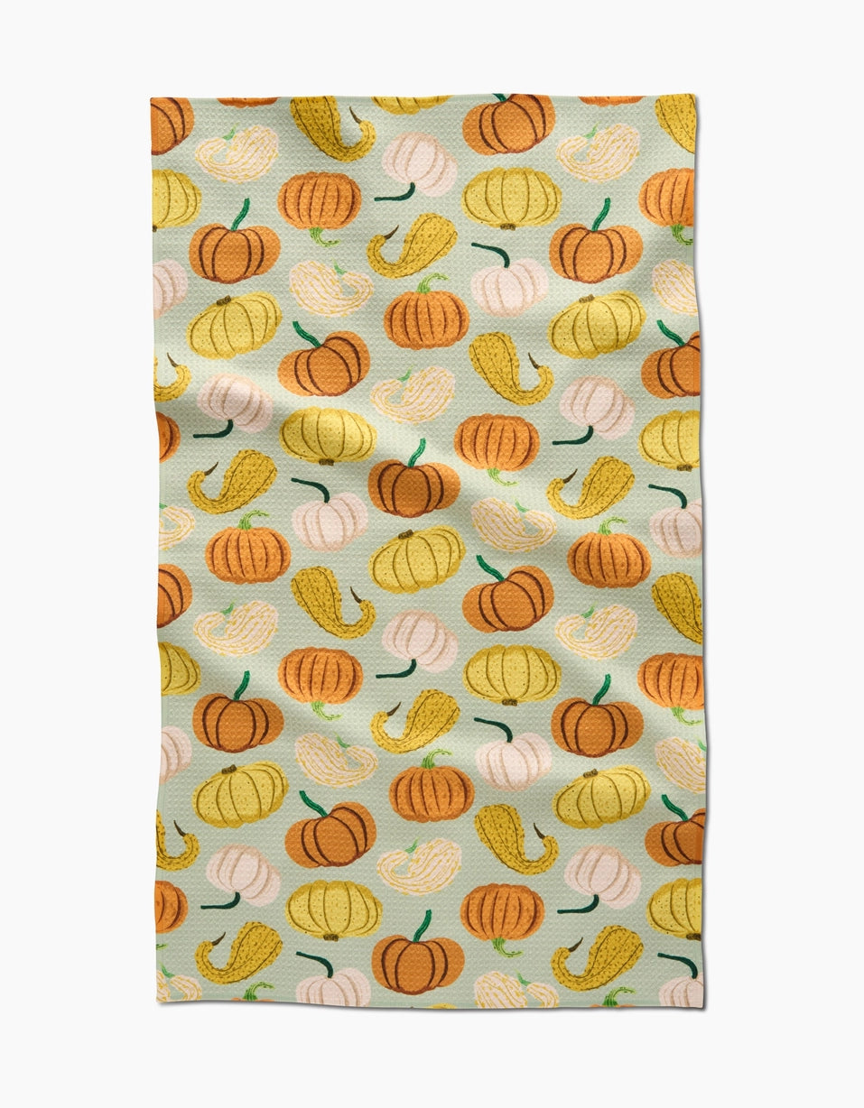 Pumpkins and Gourds Tea Towel