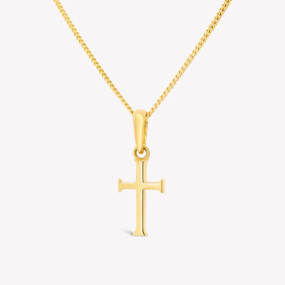 Small Cross Pendant Necklace