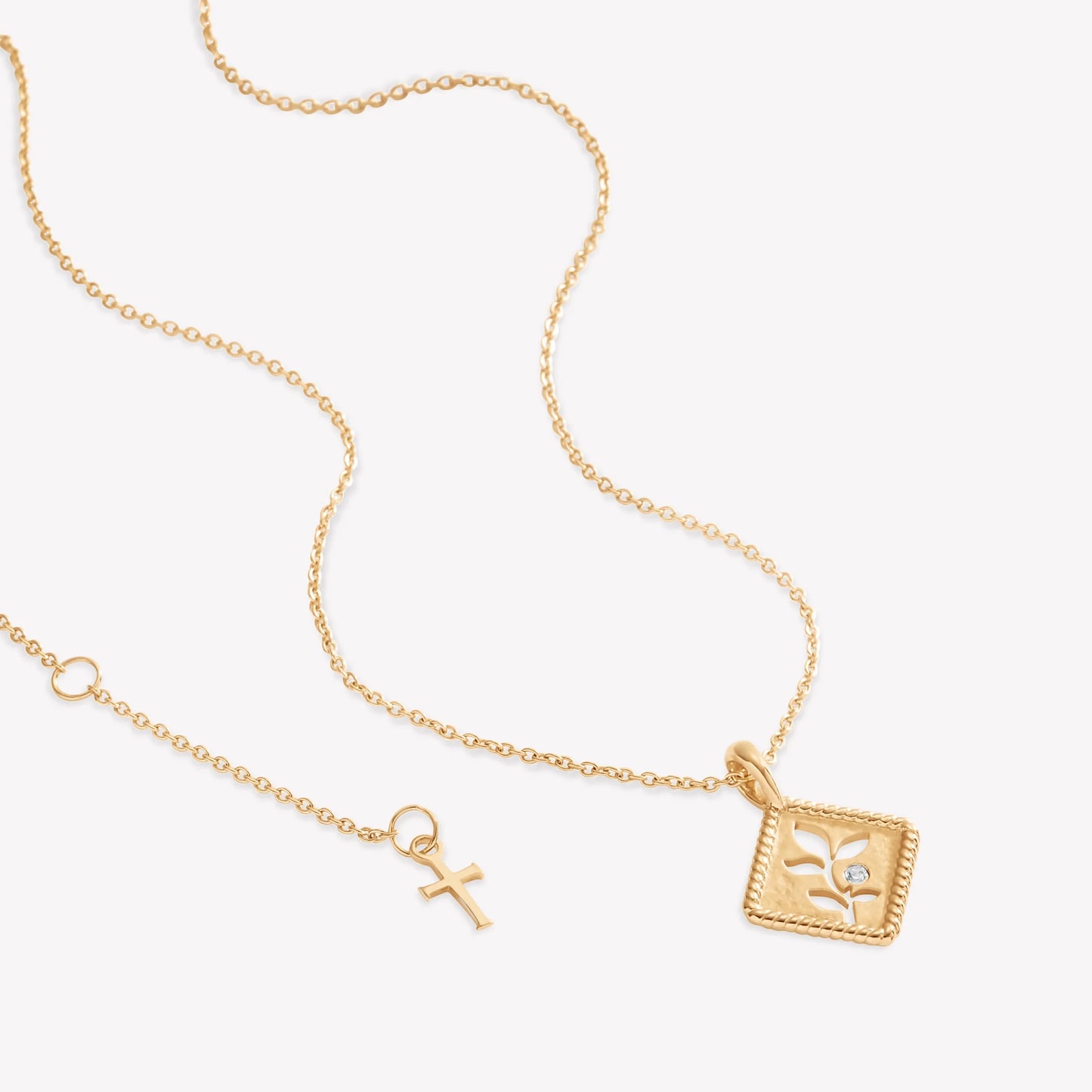 Olive Leaf Pendant Necklace