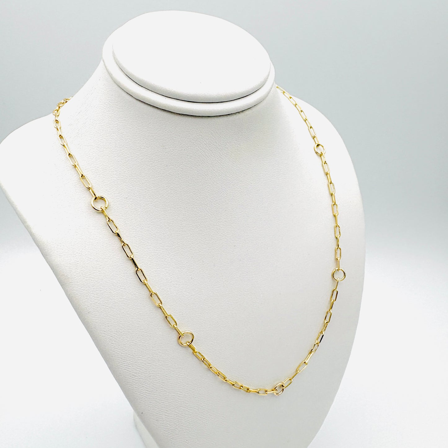 16" Small Paperclip Choker