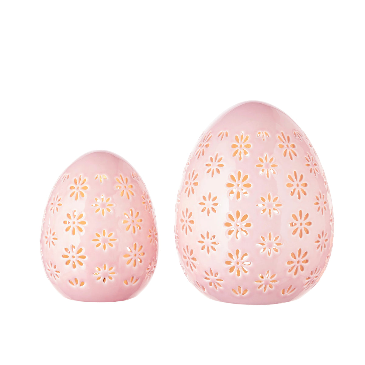 Pink Lighted Eggs