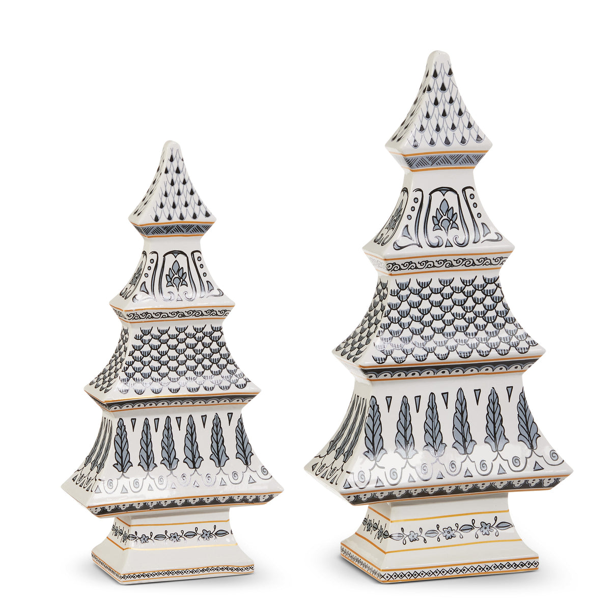 Raz Imports 9.5" Black Gold Chinoiserie Tree