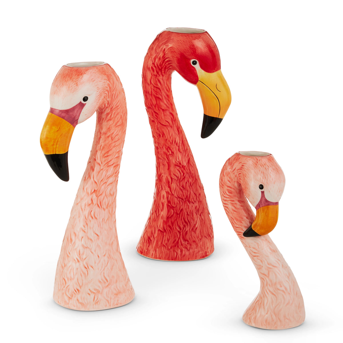 Flamingo Head Vase