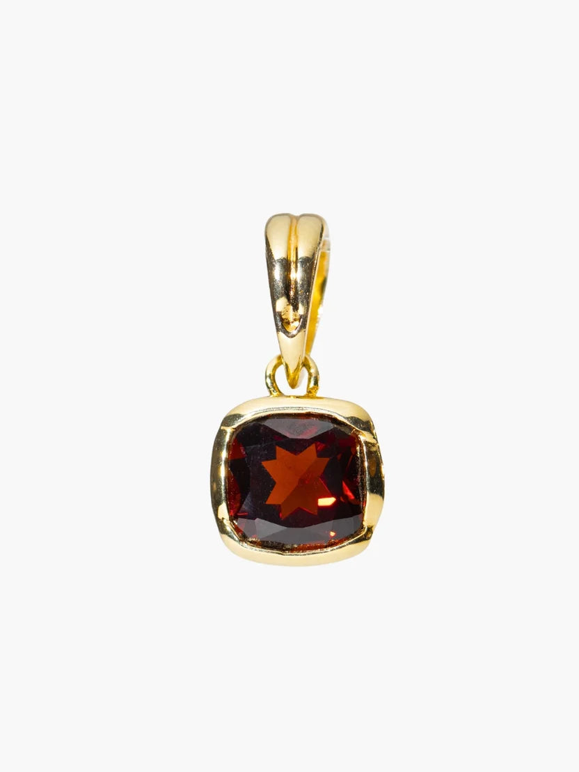 Garnet | Fully Known Prayer Pendant
