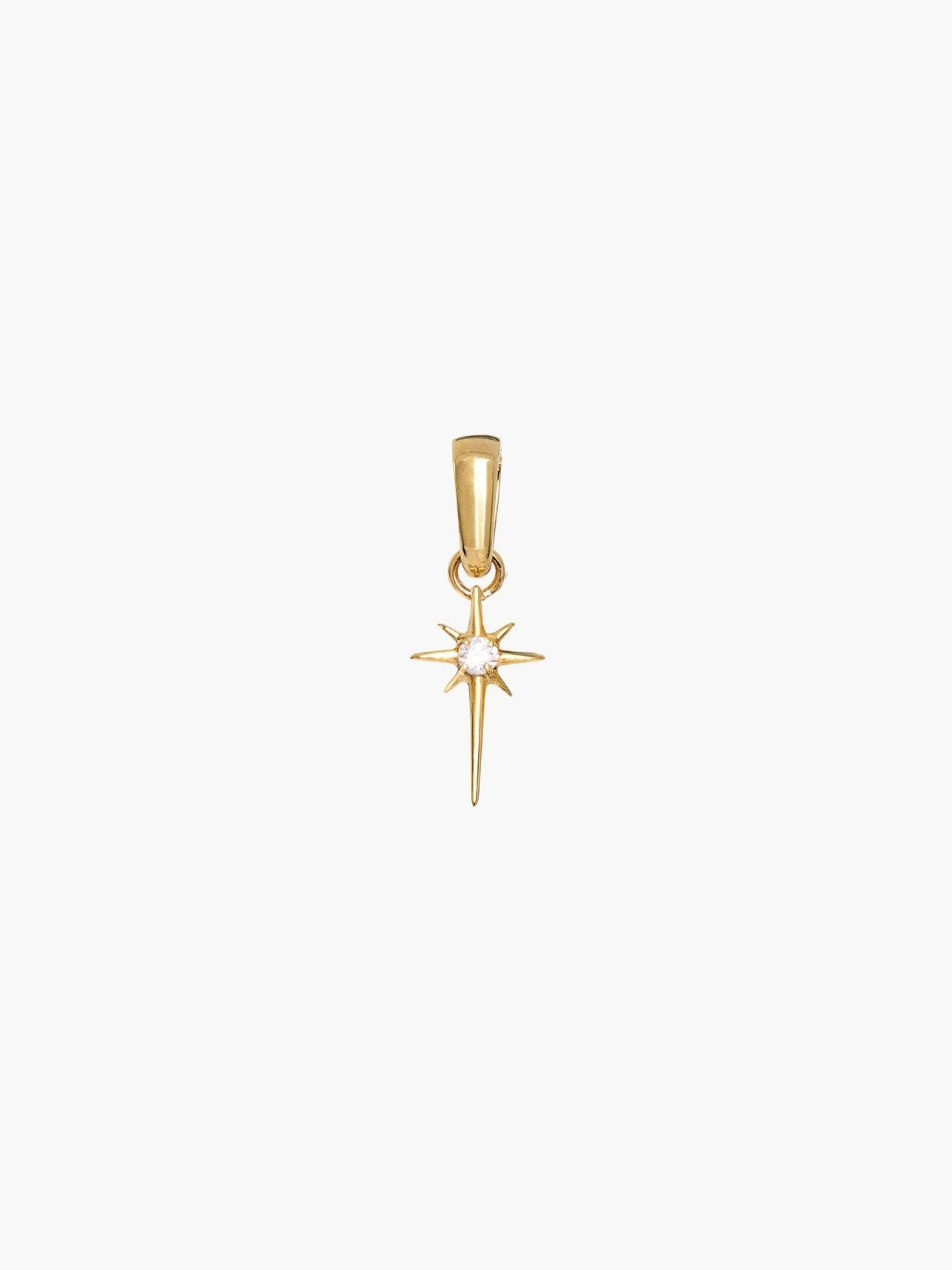 Rizen Jewelry Adoring Star Pendant, Gold-plated