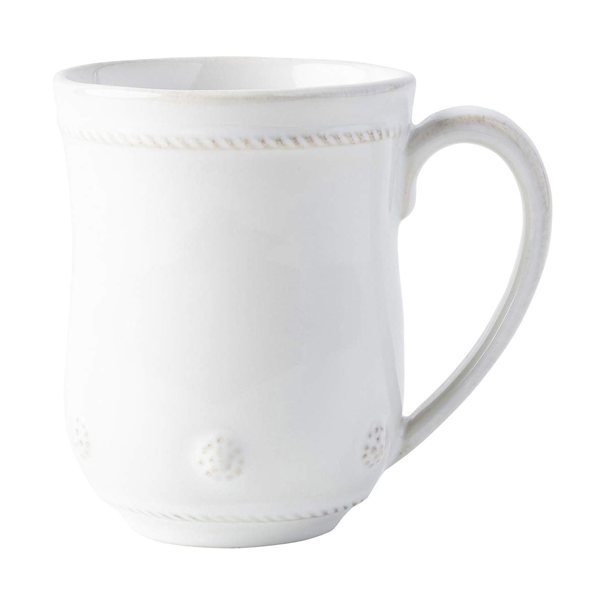 Berry & Thread Flared Mug - Whitewash