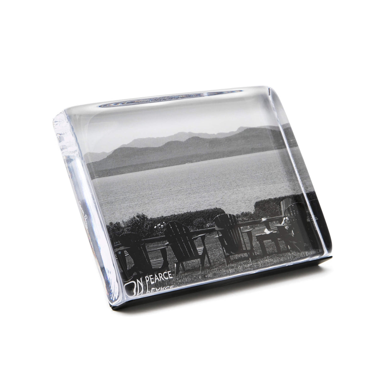 Woodbury Horizontal Photo Block in Gift Box - 5 x 7