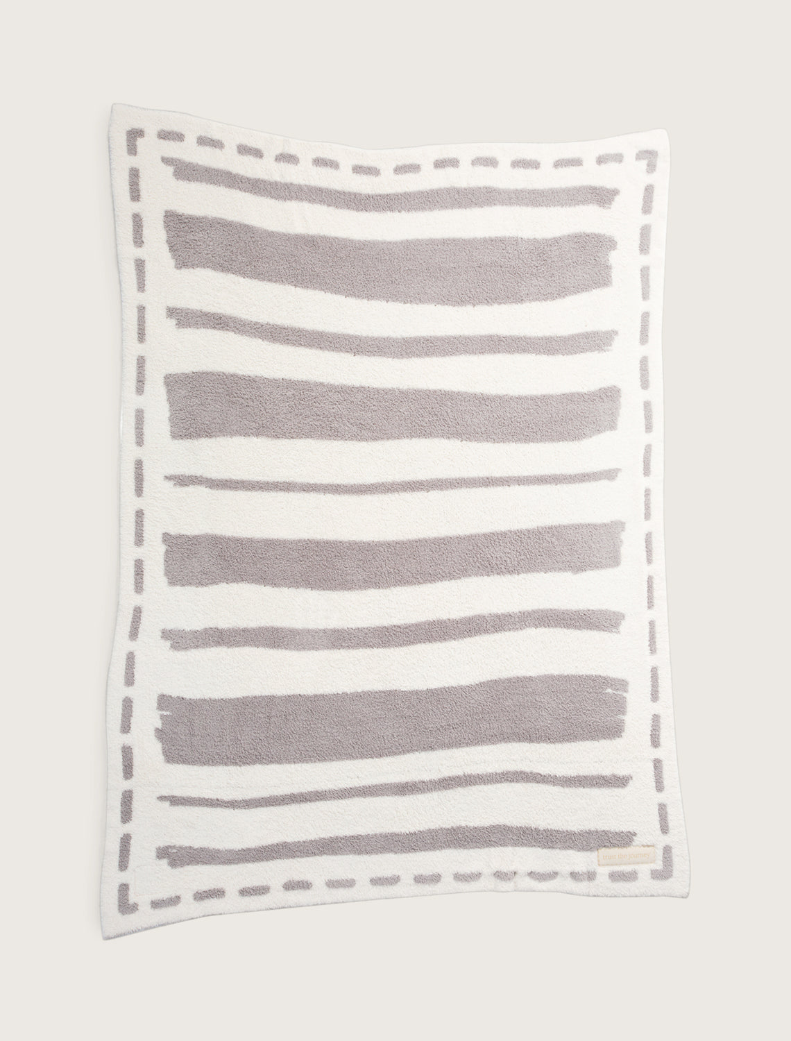 Barefoot Dreams CozyChic® Covered in Prayer® Throw, Cream / Linen