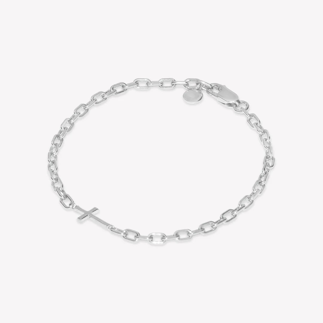 Mini Chain Breaker Cross Bracelet