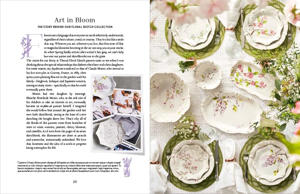 "Together at the Table: Entertaining at home with the creators of Juliska" Book