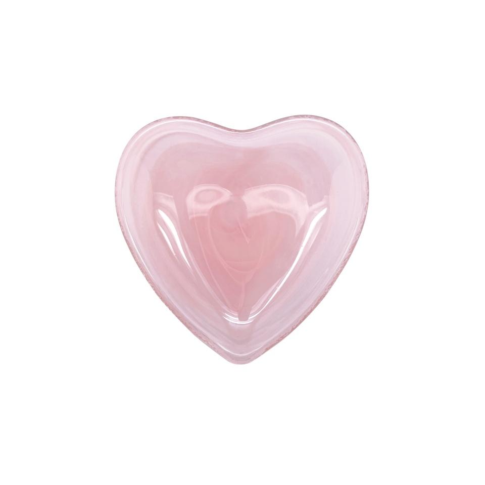 Alabaster Heart Plate
