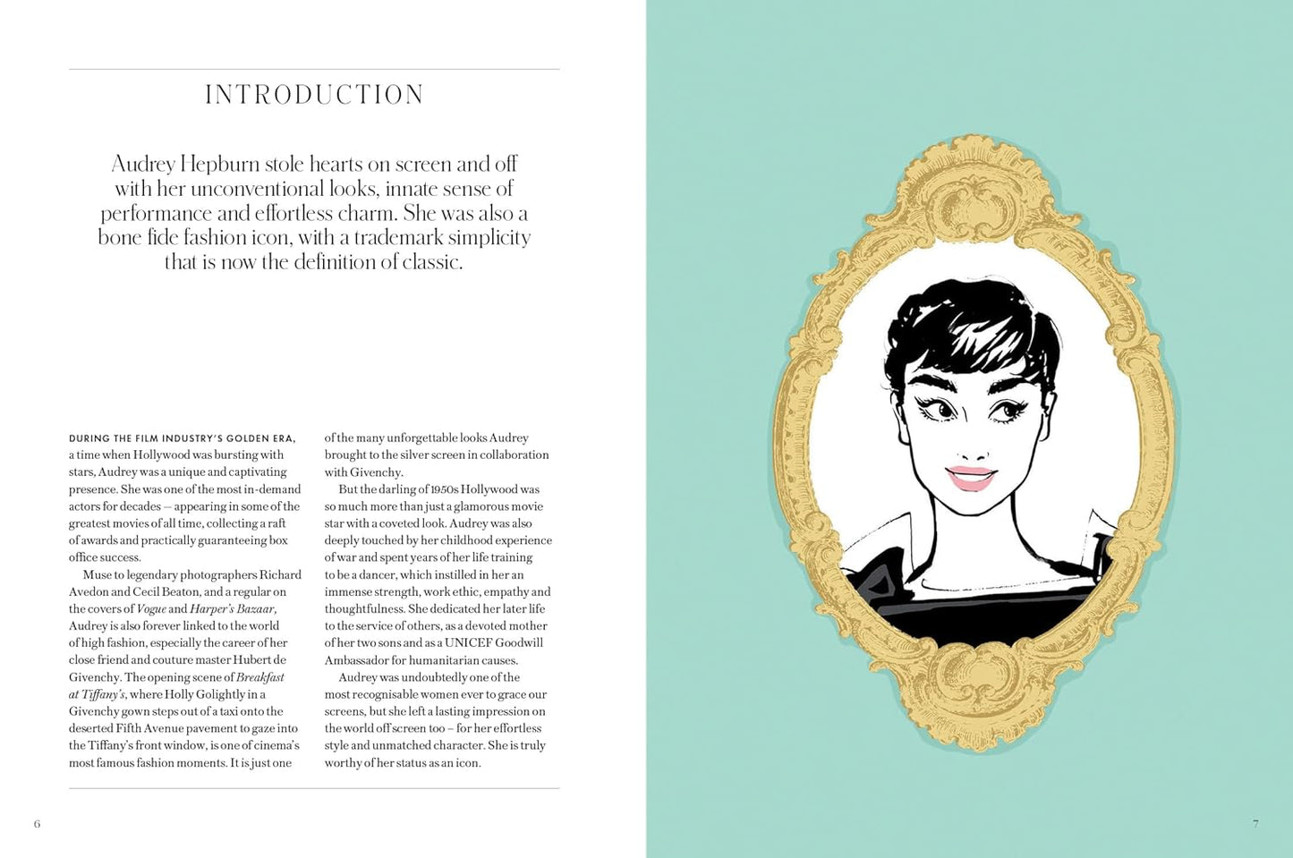 Audrey Hepburn: The Illustrated World of a Fashion Icon by Megan Hess