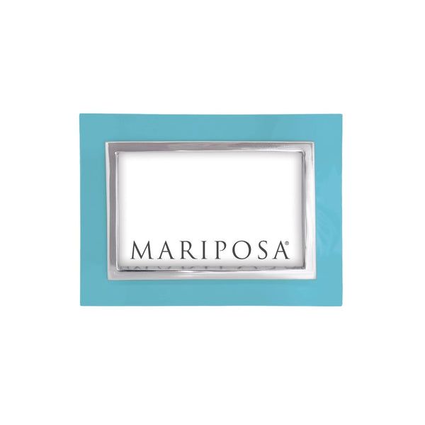 Teal with Metal Inner Border 4x6 Frame