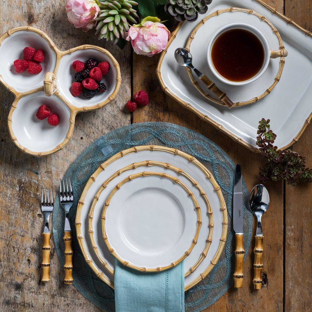 Bamboo Dessert/Salad Plate - Natural