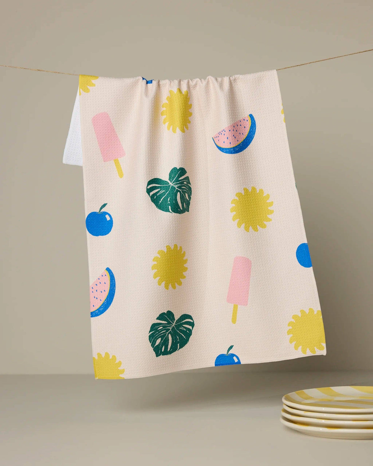 Fruity Pop Tea Towel