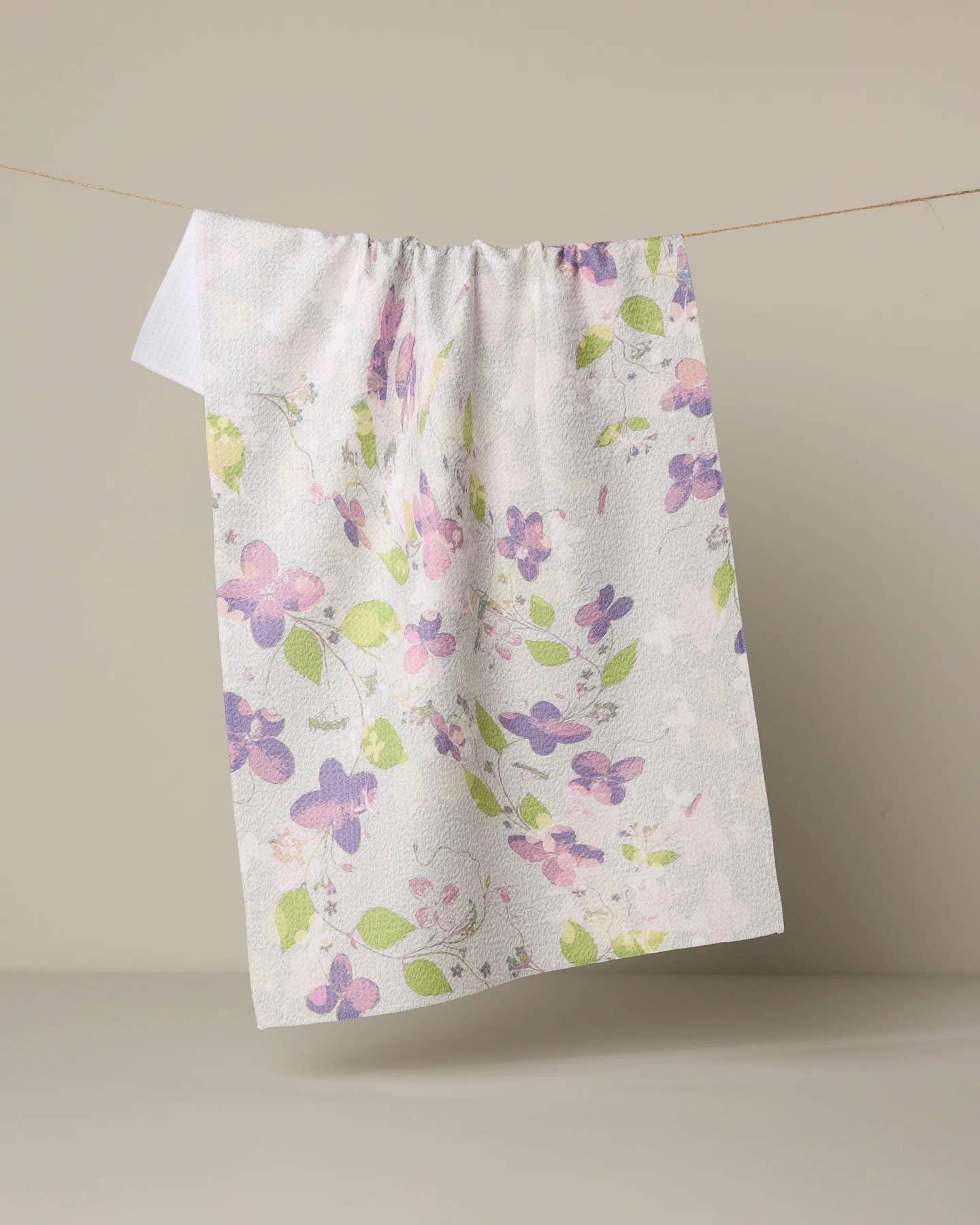 Ophelia Garden Tea Towel