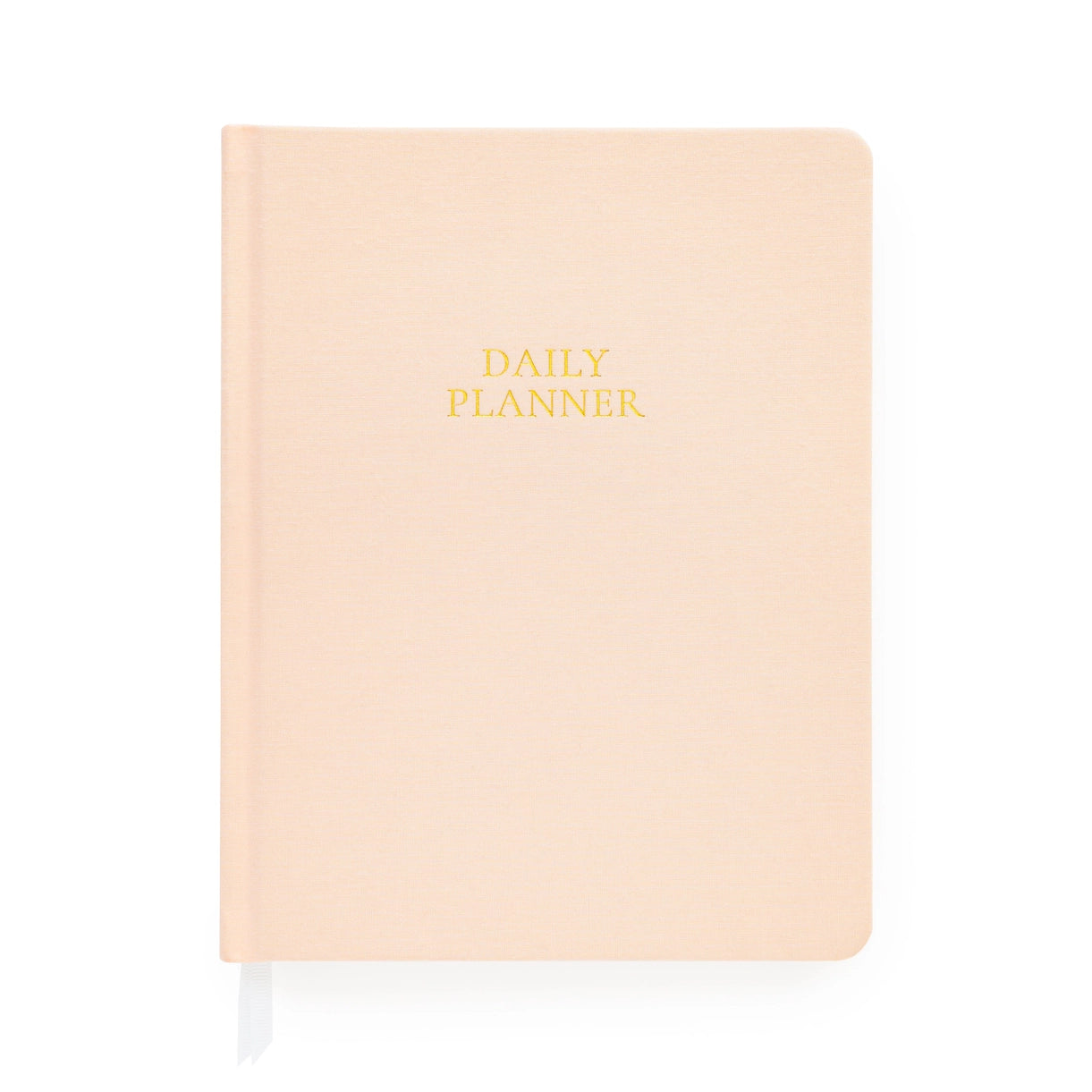 Undated Weekly Planner, Pale Pink
