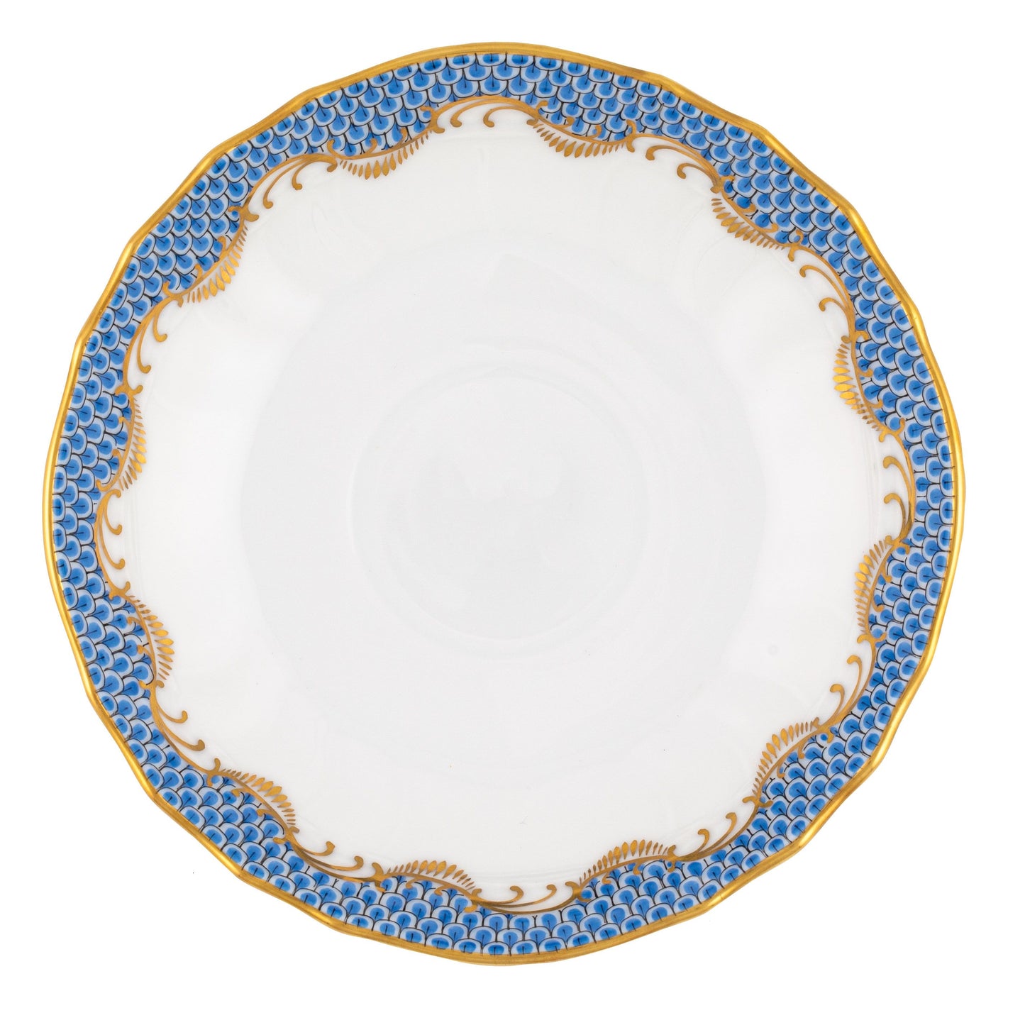 Herend Blue Fish Scale Table Setting