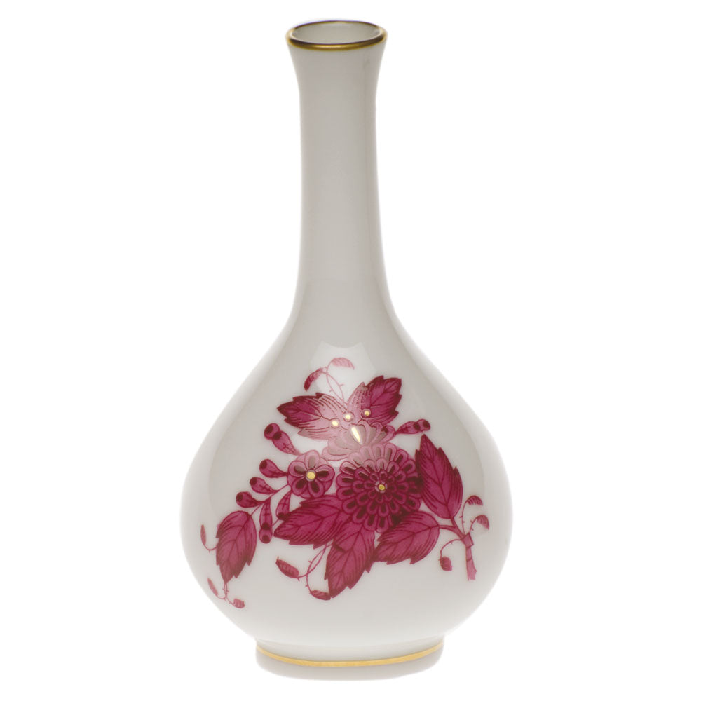 Chinese Bouquet Raspberry Small Bud Vase