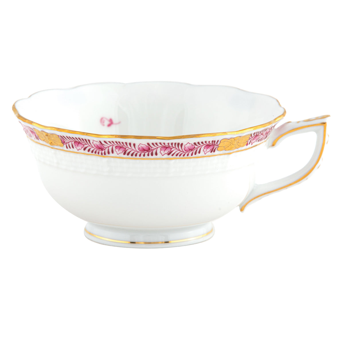 Chinese Bouquet Garland Pink Tea Cup