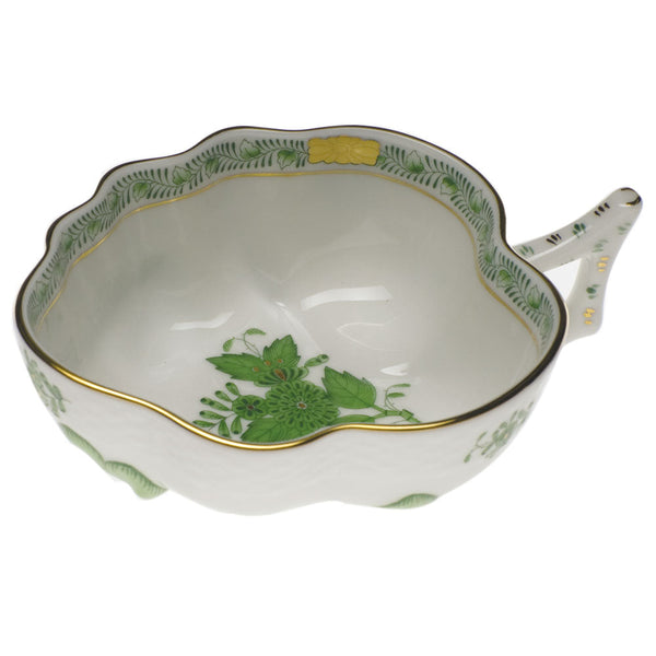 Chinese Bouquet Green Deep Leaf Dish