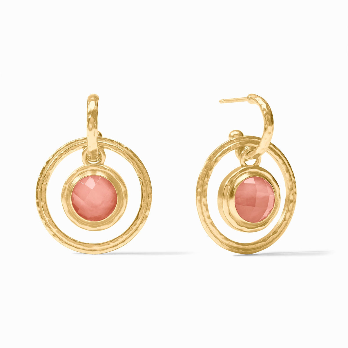 Astor 6-in-1 Charm Earring - Iridescent Melon