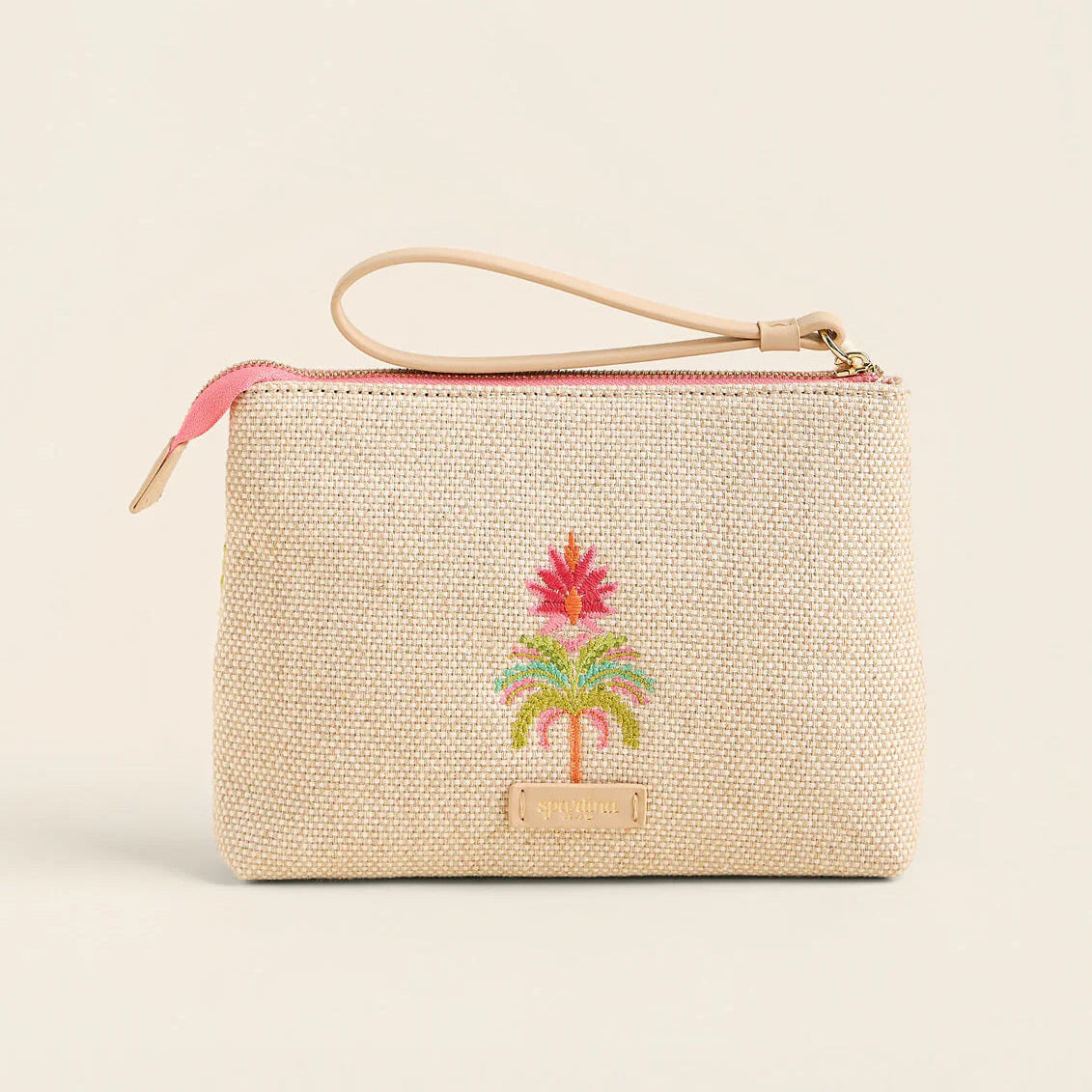 Carina Wristlet Castillo Floral Palms