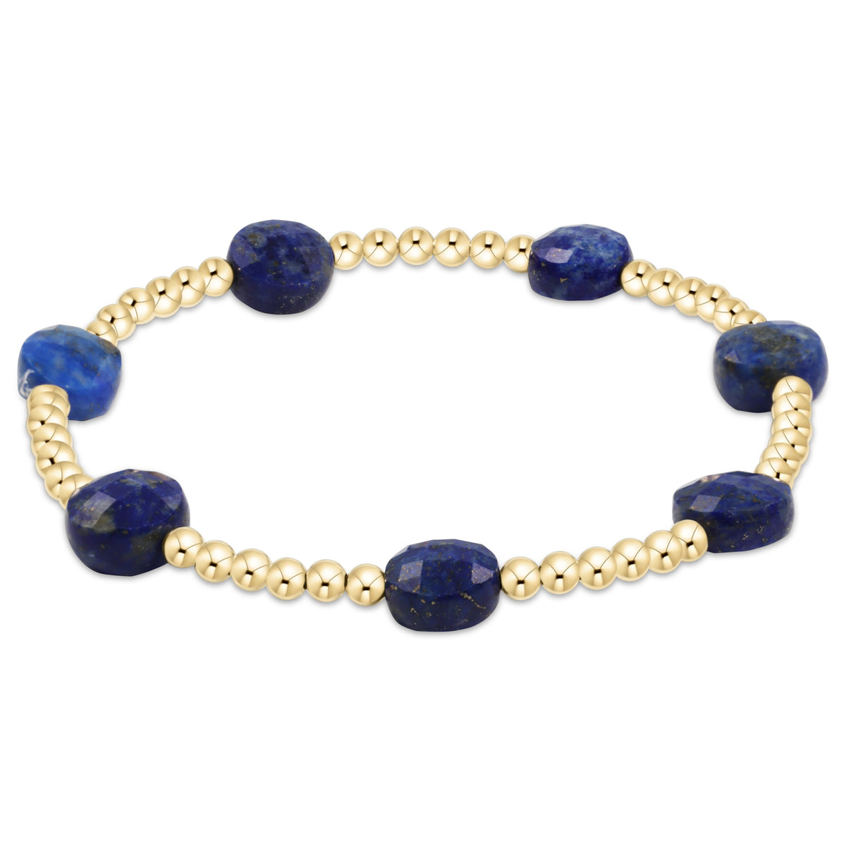 admire gemstone gold 3mm bead bracelet