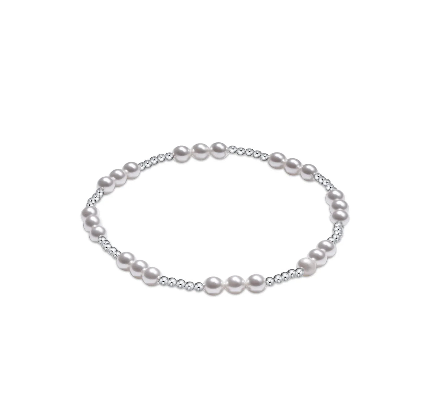 Joy Pearl 4mm Sterling Bracelet