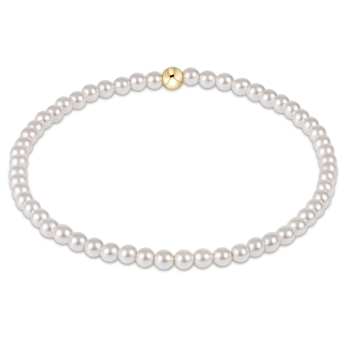 classic pearl bead bracelet
