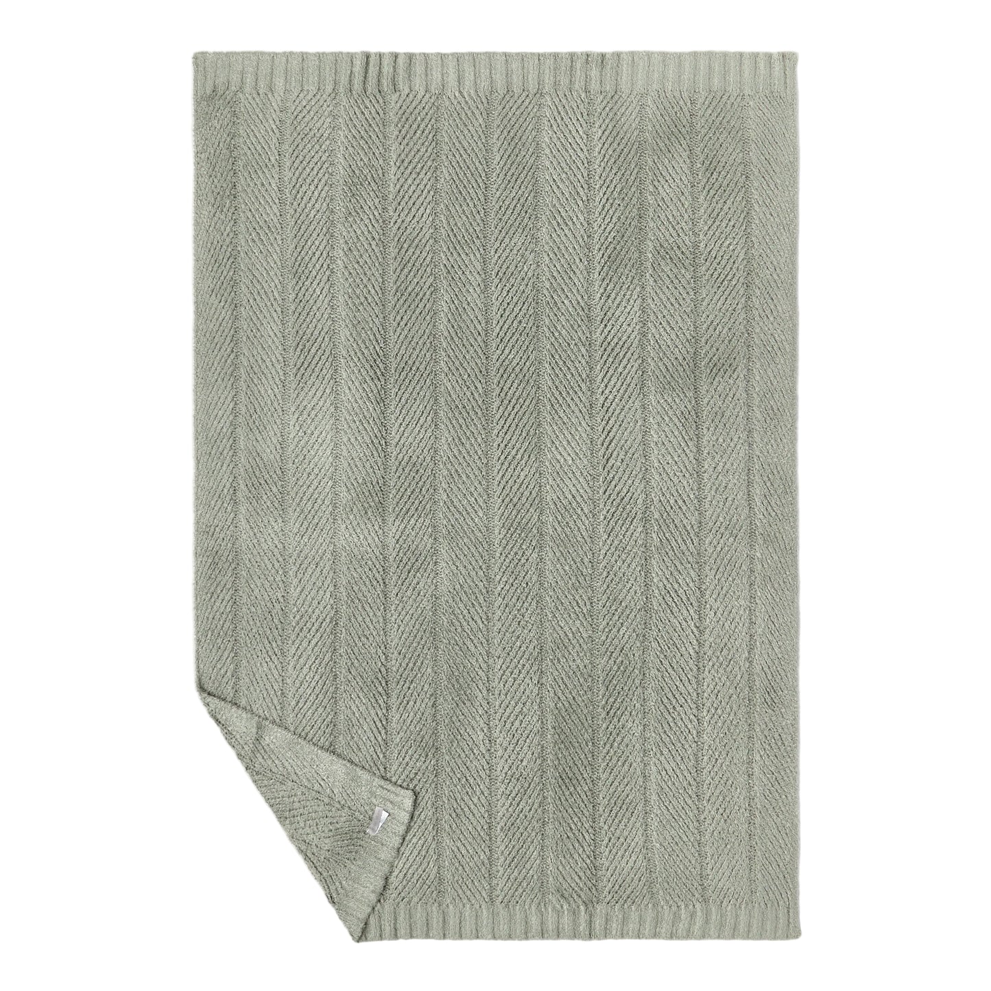 Cozy Shine Herringbone Blanket 45x60