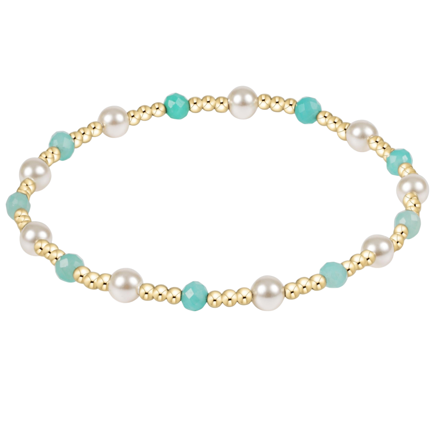 Extends Pearl Sincerity 4mm Gemstone Bracelet