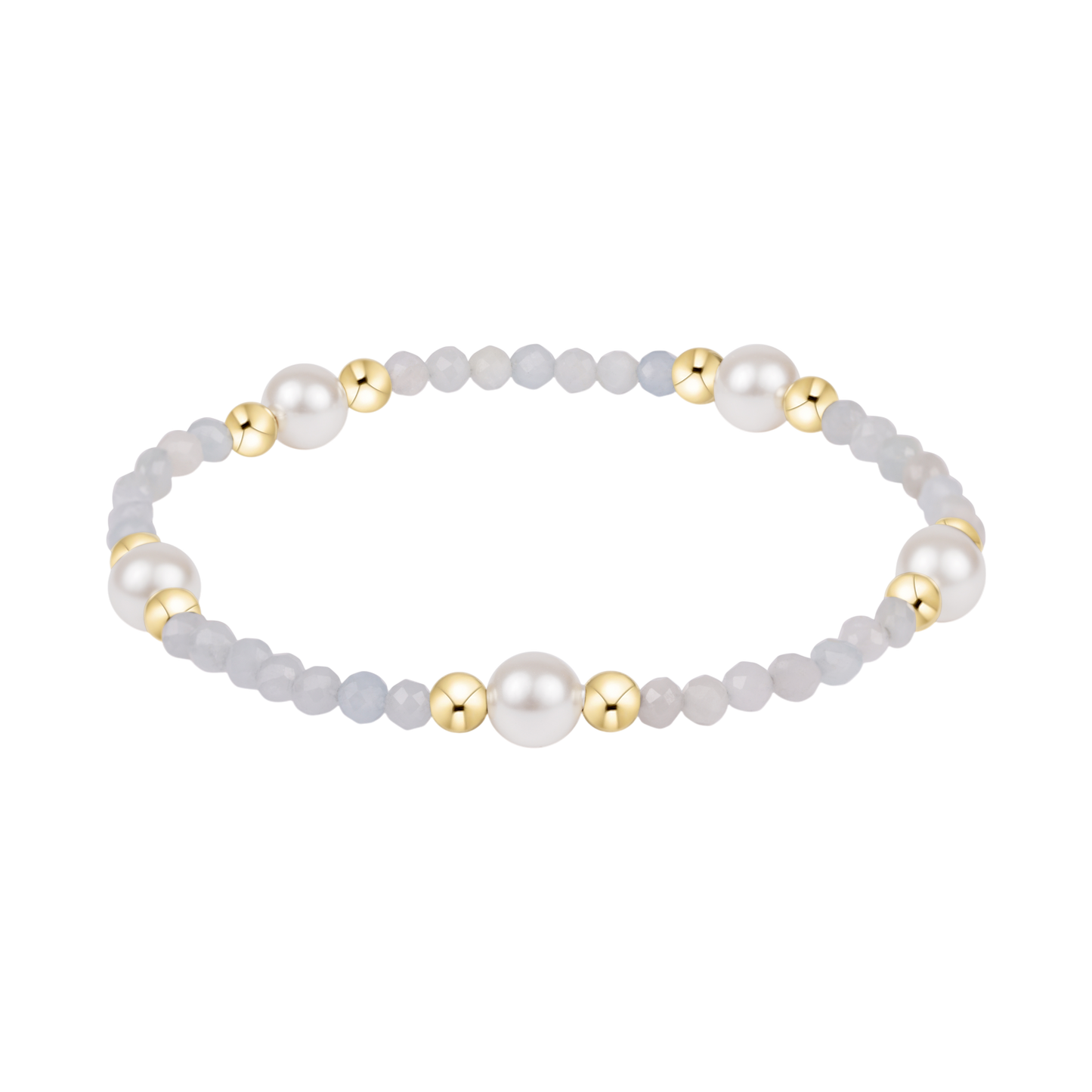 Extends Purpose Pearl 6mm Gemstone Bracelet
