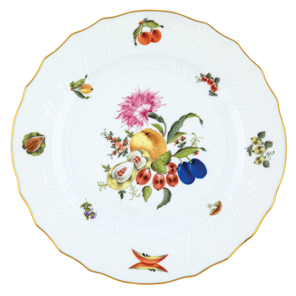 Fruits & Flowers Dinner Plate, Motif 5