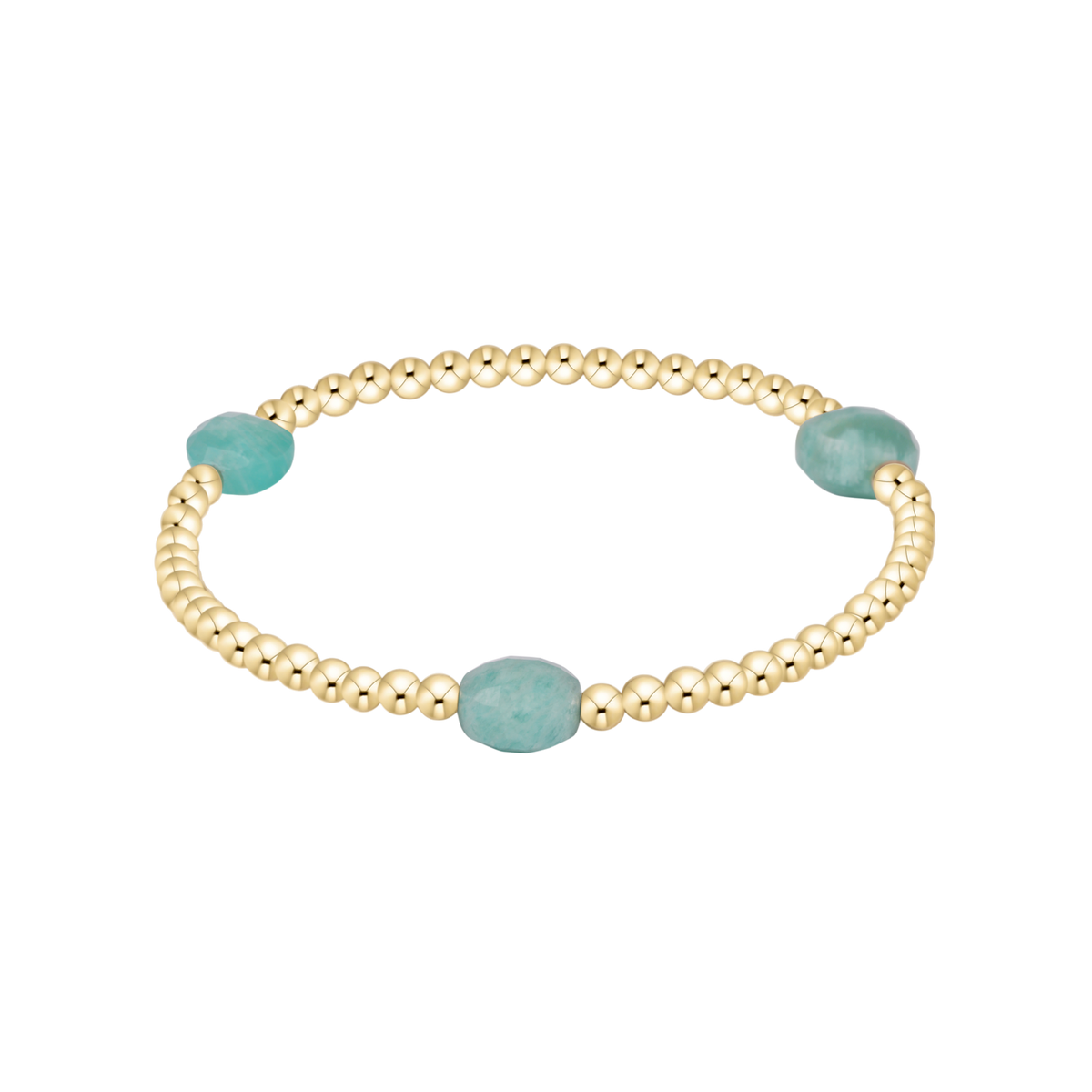Admire Gem 3mm Gold Bracelet