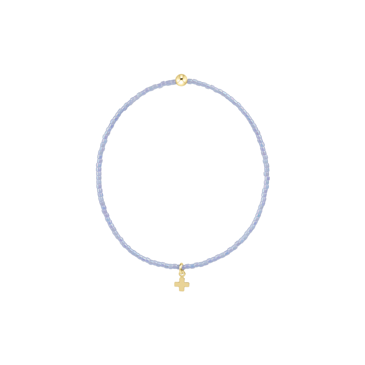 Hope Classic Signature Cross Small Gold Charm