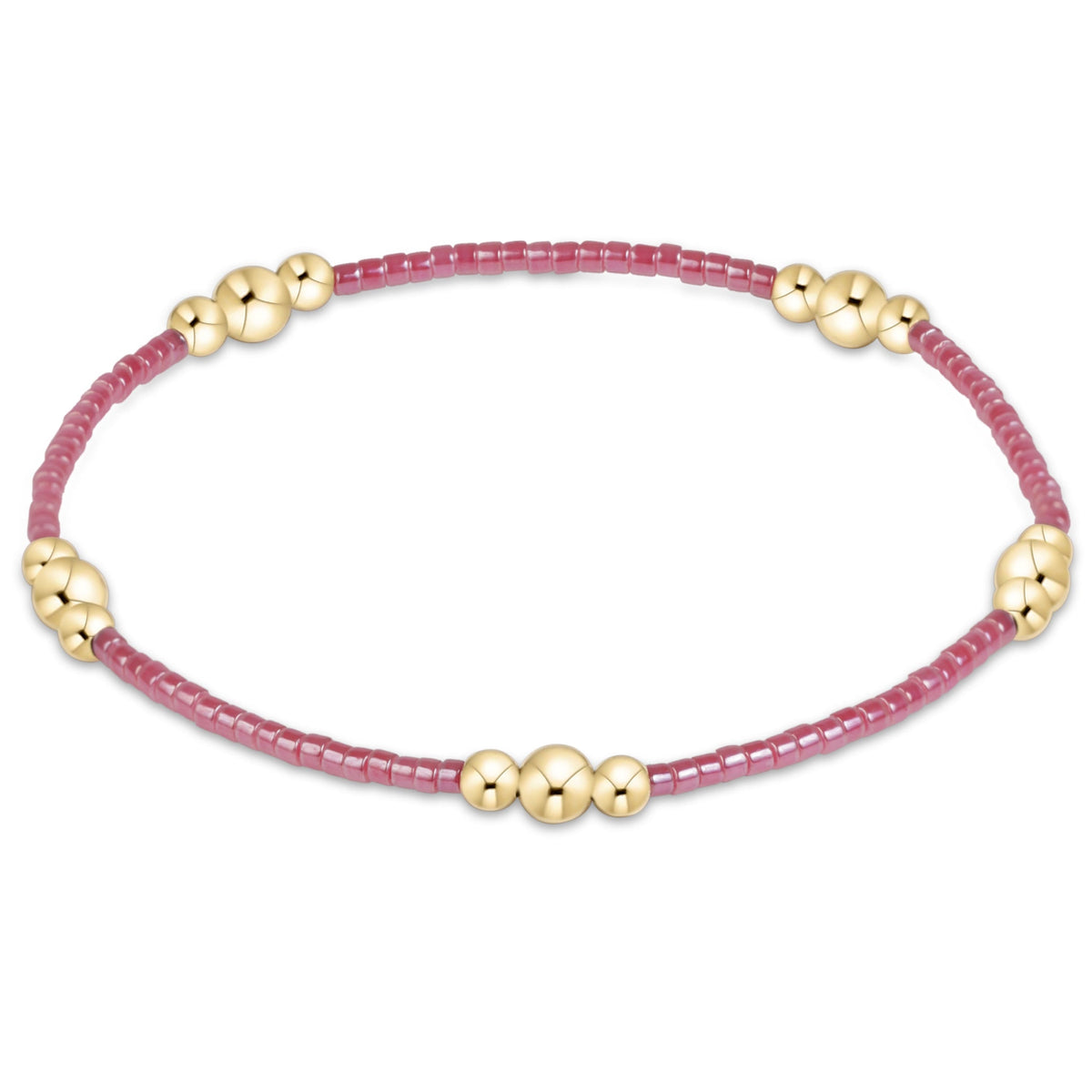 enewton Hope Purpose Gold Bracelet FW26 Colors, Pink Champagne