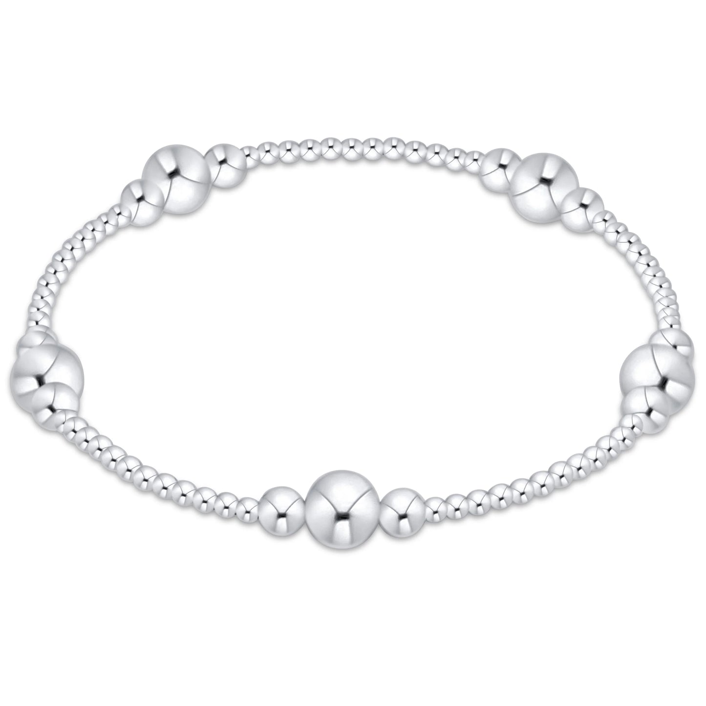 purpose sterling bead bracelet