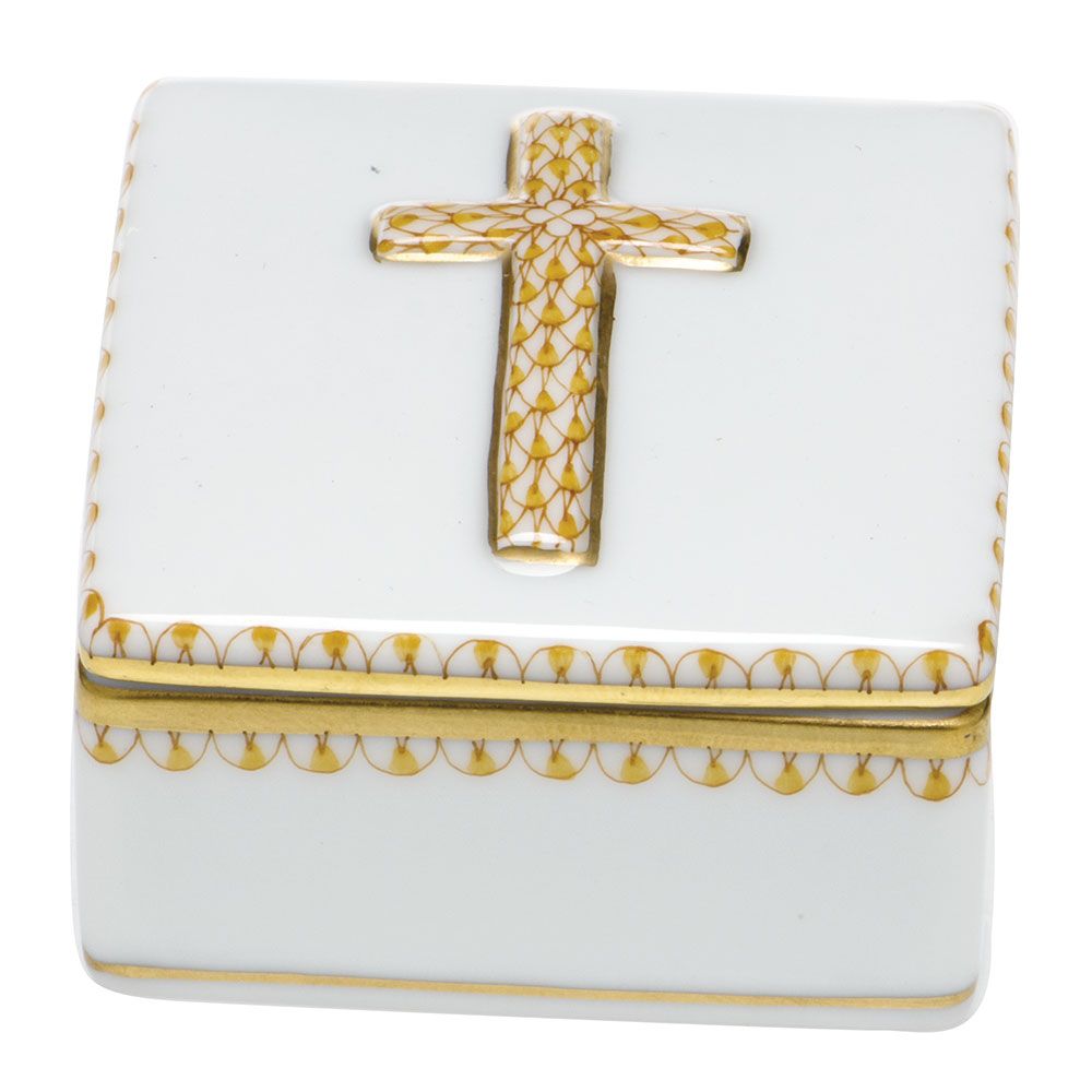 Prayer Box in Butterscotch