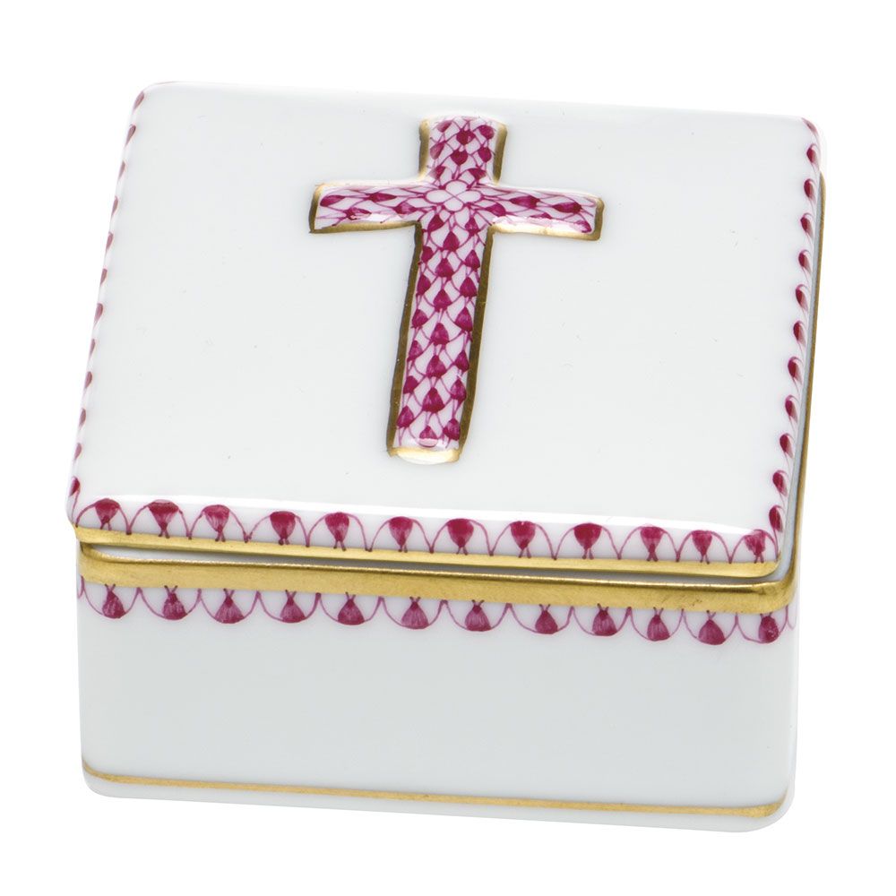 Prayer Box in Raspberry