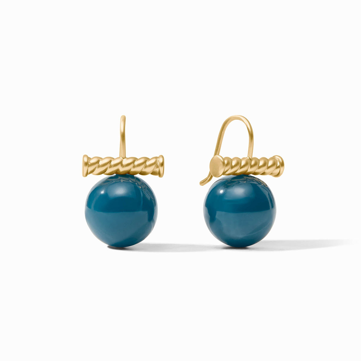 Julie Vos Blair Earring, Agate Blue